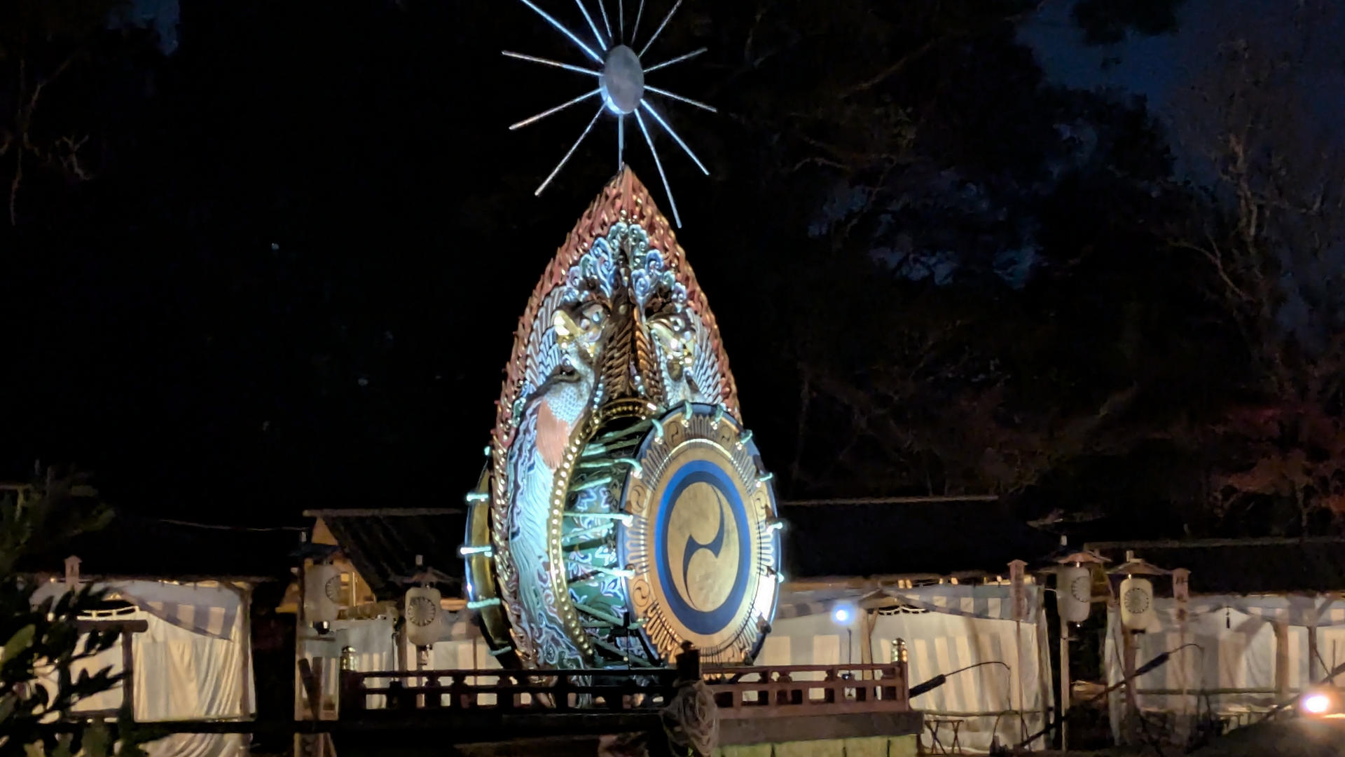 おん祭の鼉太鼓
