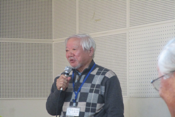 2025年12月7日（日）第20期生養成講座修了式 藤田尚副理事長（事務手続き等）